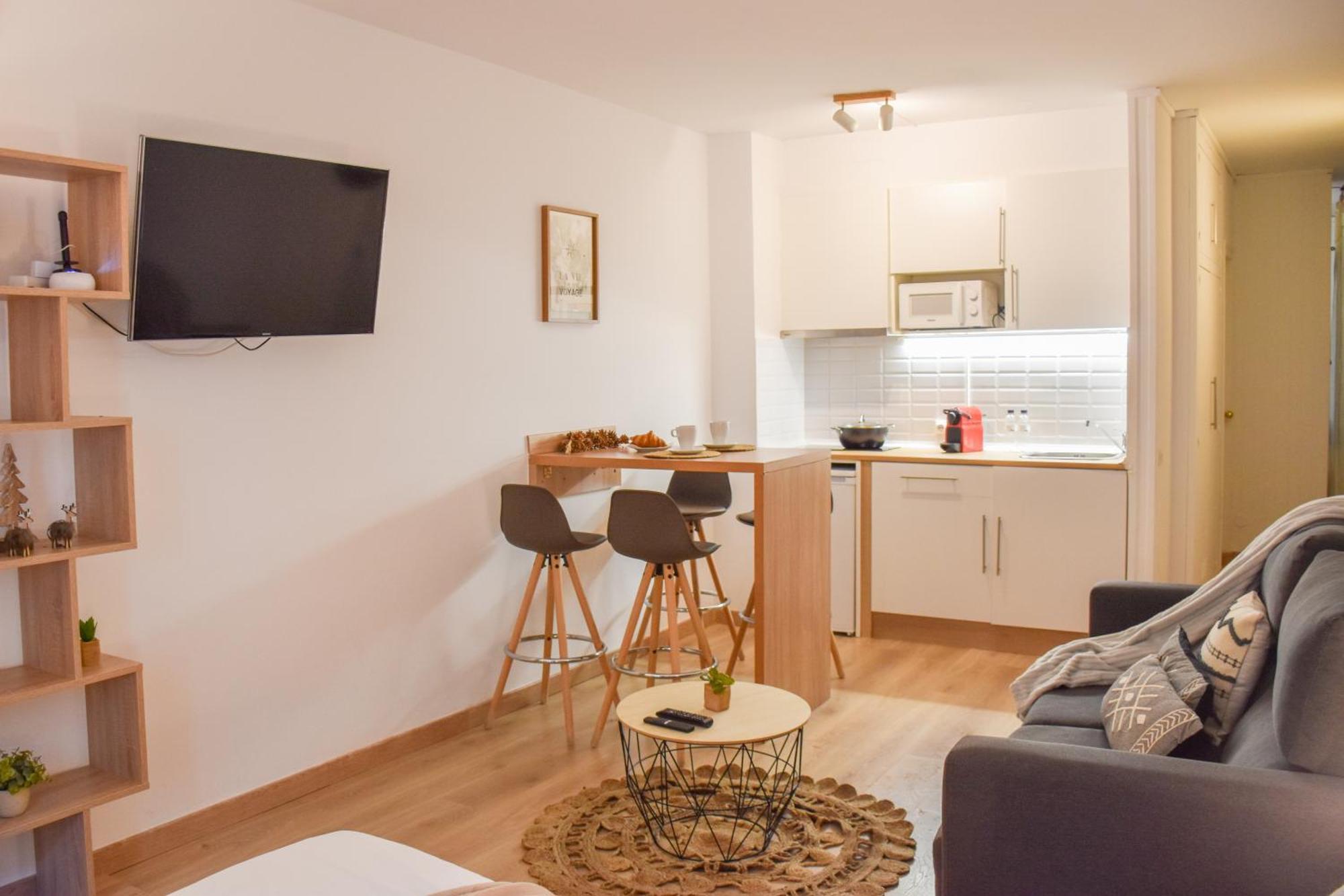 La Neu Studio Neuf Pour 4 Pax En Centre Ville Pas De La Casa Exterior foto
